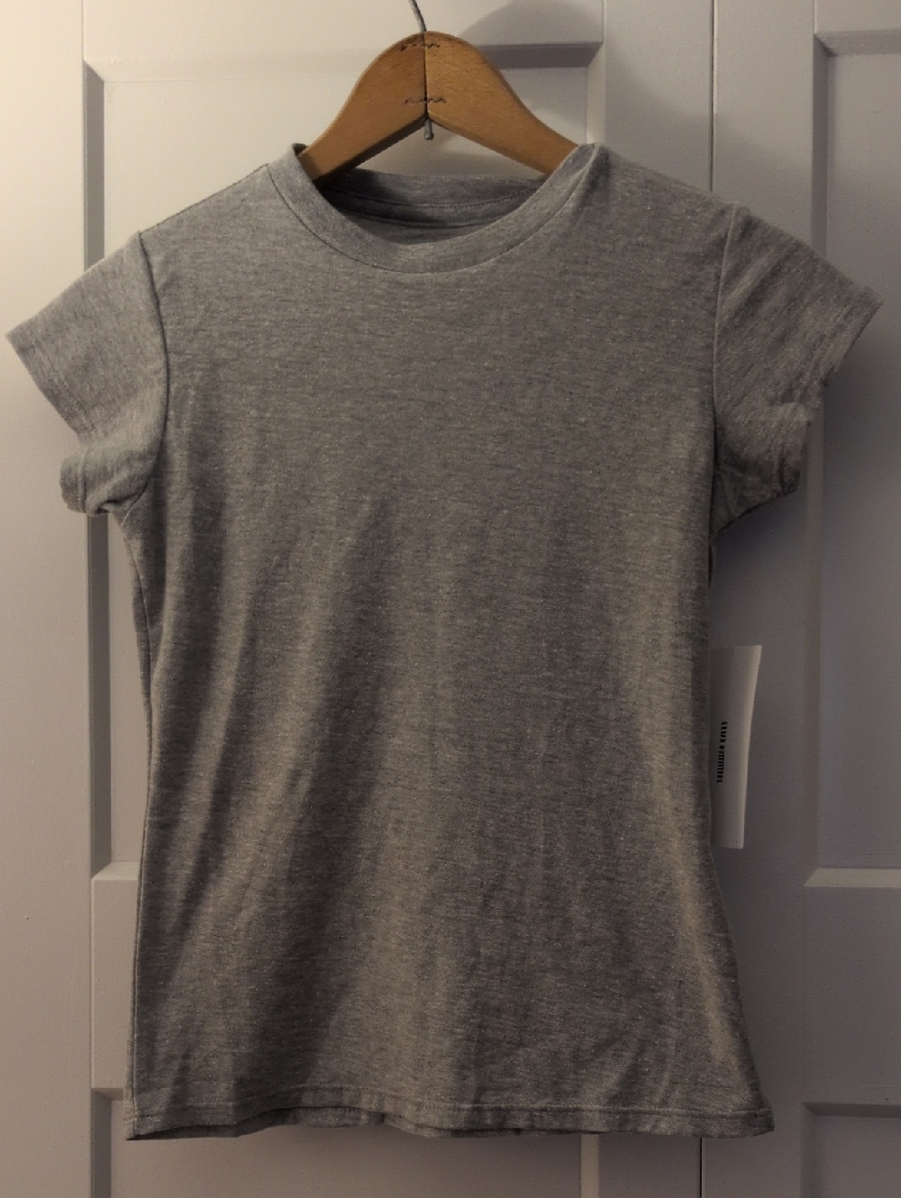 BDG Women's Heather Gray Short-Sleeve Crew Tee